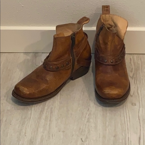 BED STÜ 100% LEATHER BOOTIES (Ankle Boots) - Picture 2 of 14